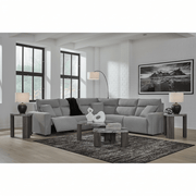 Modmax II 4-Piece Reclining Sectional with Chaise and Console Option B