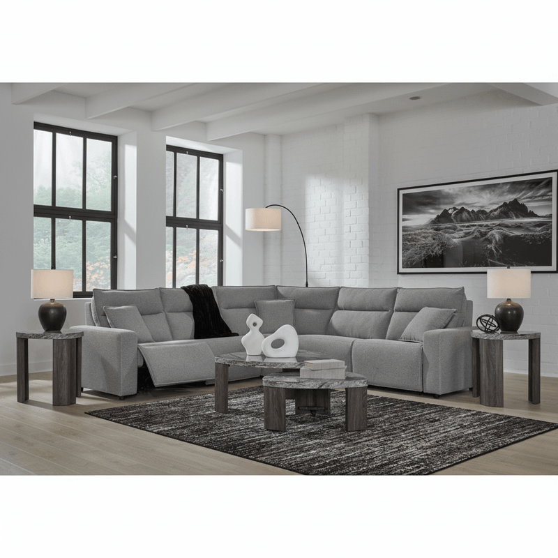 Modmax II 4-Piece Reclining Sectional with Double Chaise Default Title