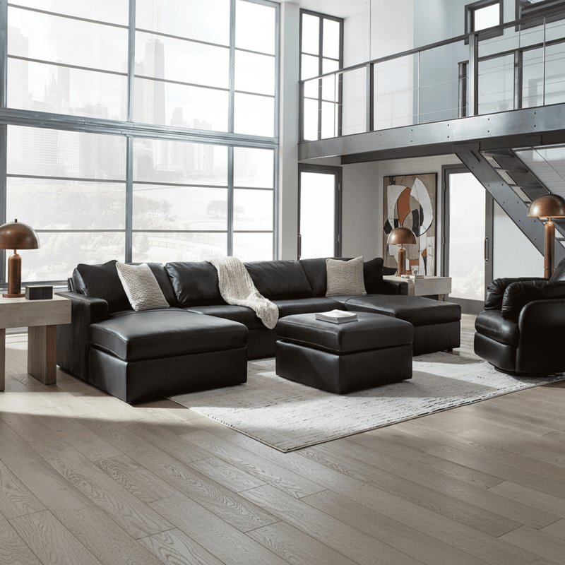 Modmax II 4-Piece Sectional with Chaise and Audio Console Option C