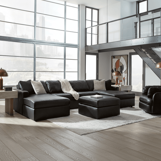 Modmax II 4-Piece Sectional with Chaise and Audio Console Option A