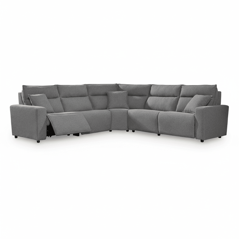 Modmax II 5-Piece Power Reclining Sectional Grey