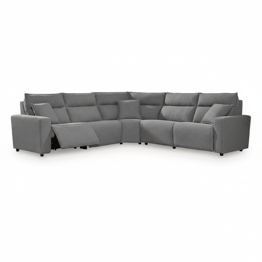 Modmax II 5-Piece Power Reclining Sectional Grey