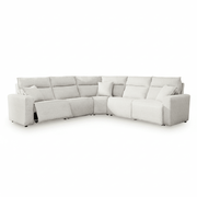 Modmax II 5-Piece Power Reclining Sectional White