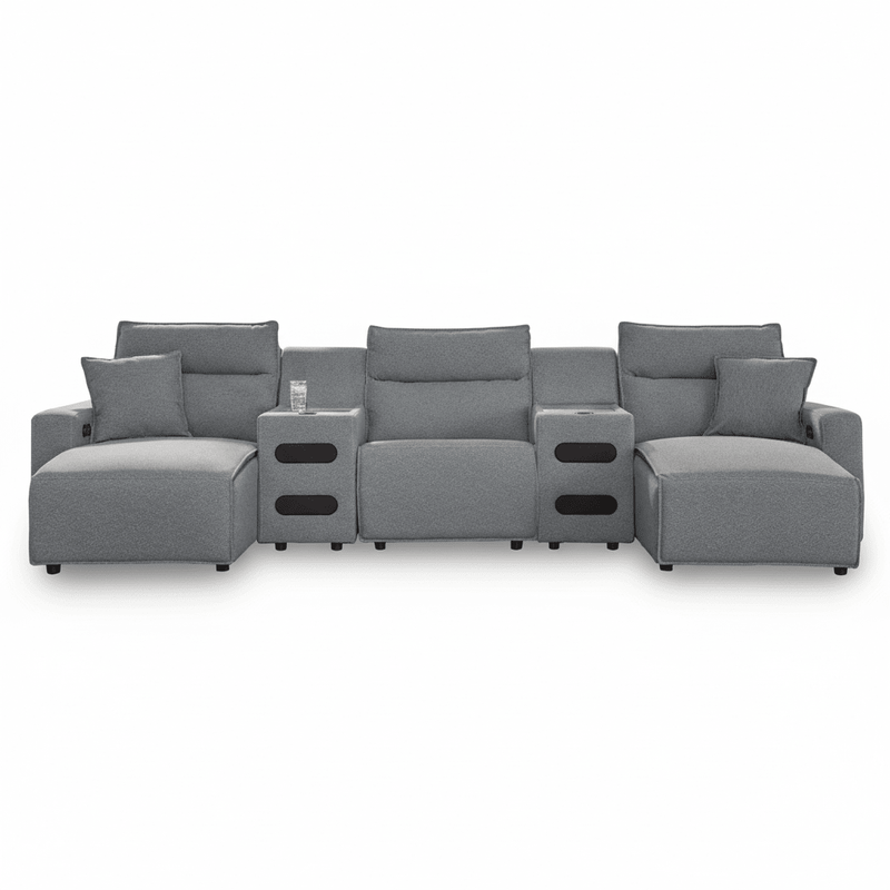 Modmax II 5-Piece Power Reclining Sectional with Chaise Default Title