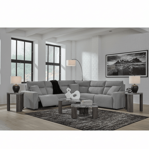 Modmax II 5-Piece Reclining Sectional with Audio Consoles Default Title