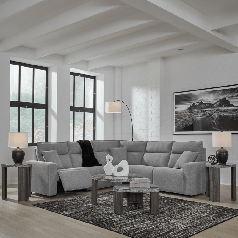 Modmax II 6-Piece Reclining Sectional with Audio Console Default Title