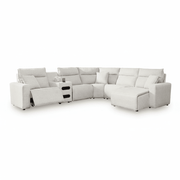 Modmax II 6-Piece Reclining Sectional with Chaise and Audio Console Right Chaise