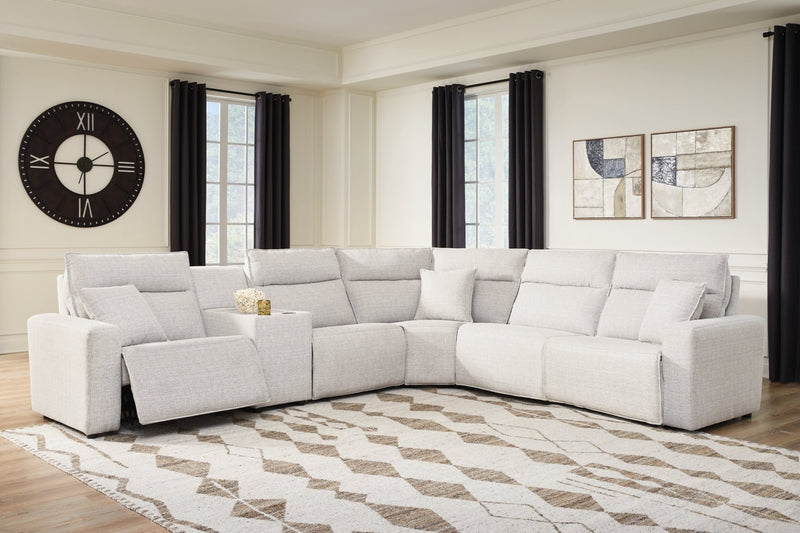 Modmax II 6-Piece Reclining Sectional with Chaise and Audio Console