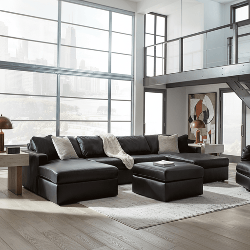 Modmax II 6-Piece Sectional with Audio Console Option A