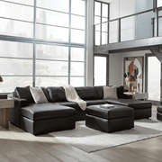 Modmax II 6-Piece Sectional with Chaise and Audio Console 70" Option B
