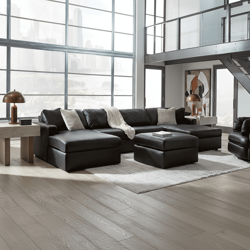 Modmax II 6-Piece Sectional with Chaise and Audio Console 158" Option B