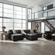 Modmax II 6-Piece Sectional with Chaise and Audio Console 70" Option A