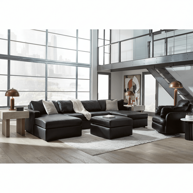 Modmax II 6-Piece Sectional with Storage Console 157"