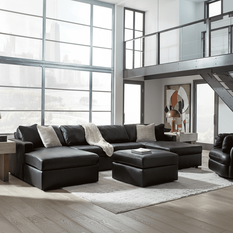 Modmax II 6-Piece Sectional with Storage Console 125"