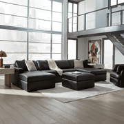 Modmax II 7-Piece Balanced Sectional with Audio and Storage Consoles 158"