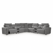 Modmax II 7-Piece Power Reclining Sectional with Audio Consoles Default Title