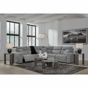Modmax II 7-Piece Reclining Sectional with Chaise and Consoles Option A
