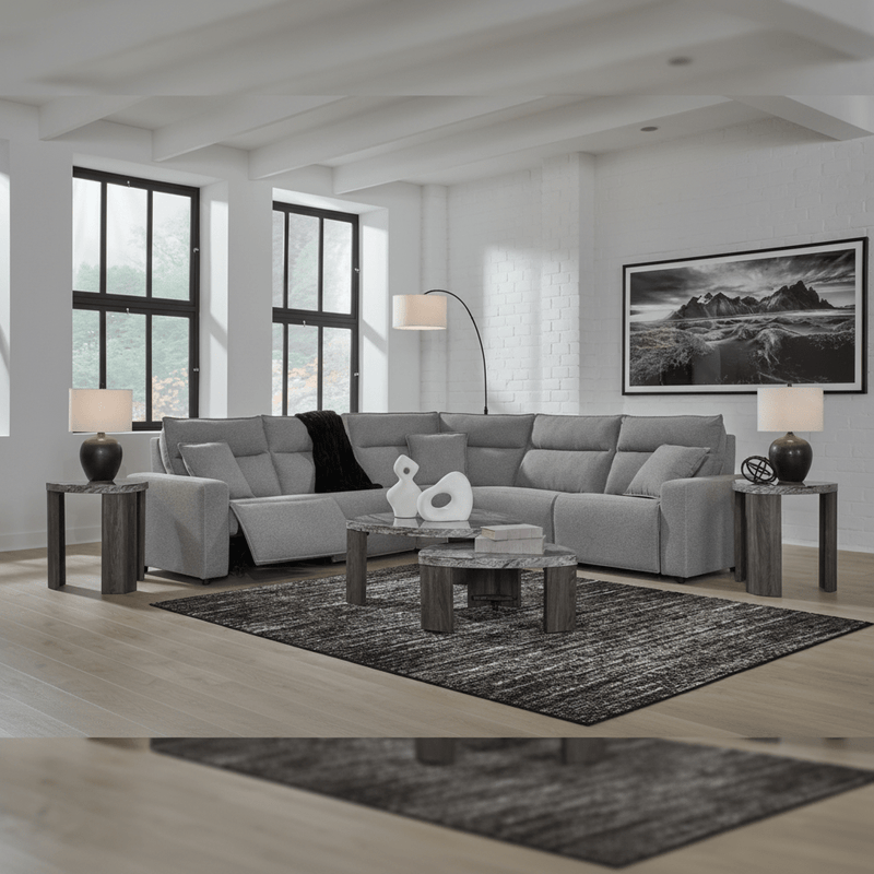 Modmax II 7-Piece Reclining Sectional with Consoles Default Title