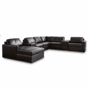 Modmax II 8-Piece Sectional with Chaise and Audio Consoles Left Chaise 158"