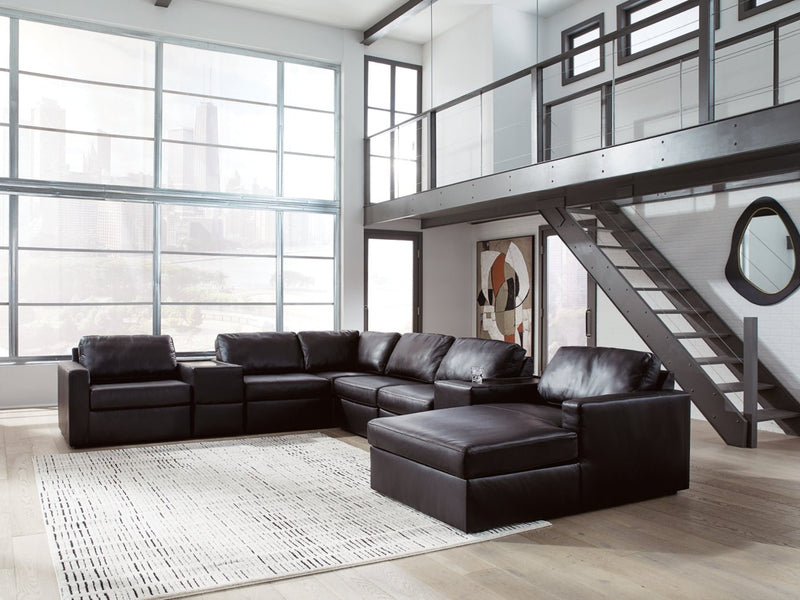 Modmax II 8-Piece Sectional with Chaise and Audio Consoles