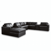 Modmax II 8-Piece Sectional with Chaise and Audio Consoles Right Chaise 158"