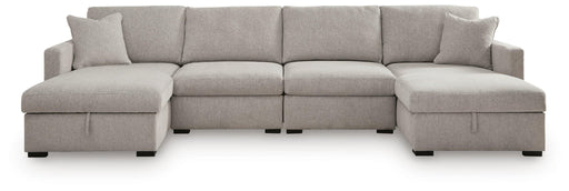 ModMax Luxe 4-Piece Double Storage Chaise Sectional Default Title