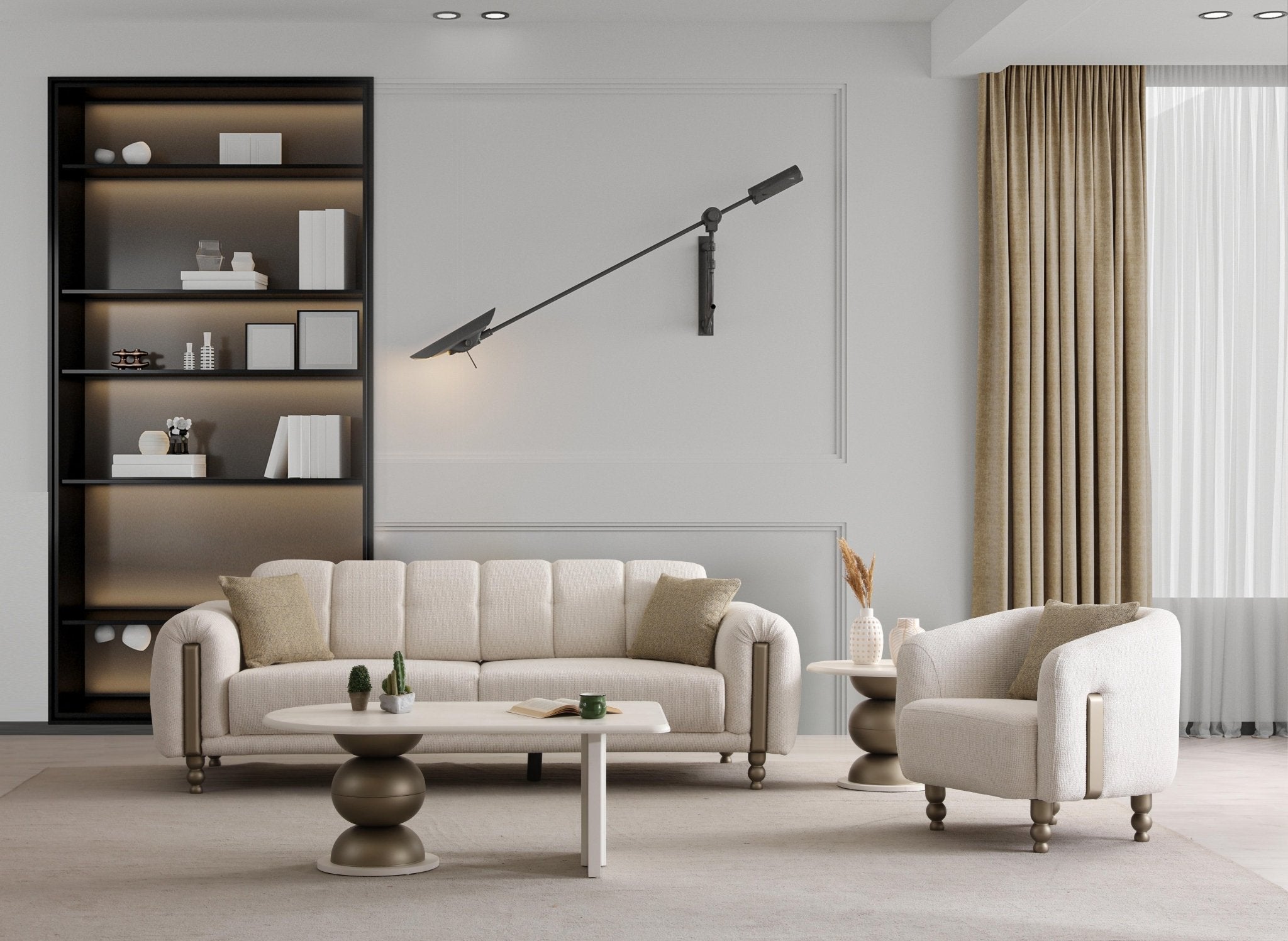 MONO 3 Seater Sofa - Berre Furniture