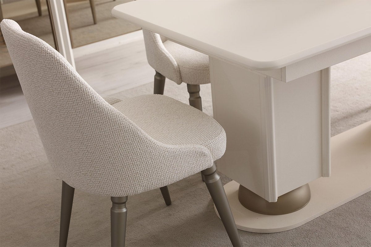 Mono Dining Table + 6 Chairs - Berre Furniture