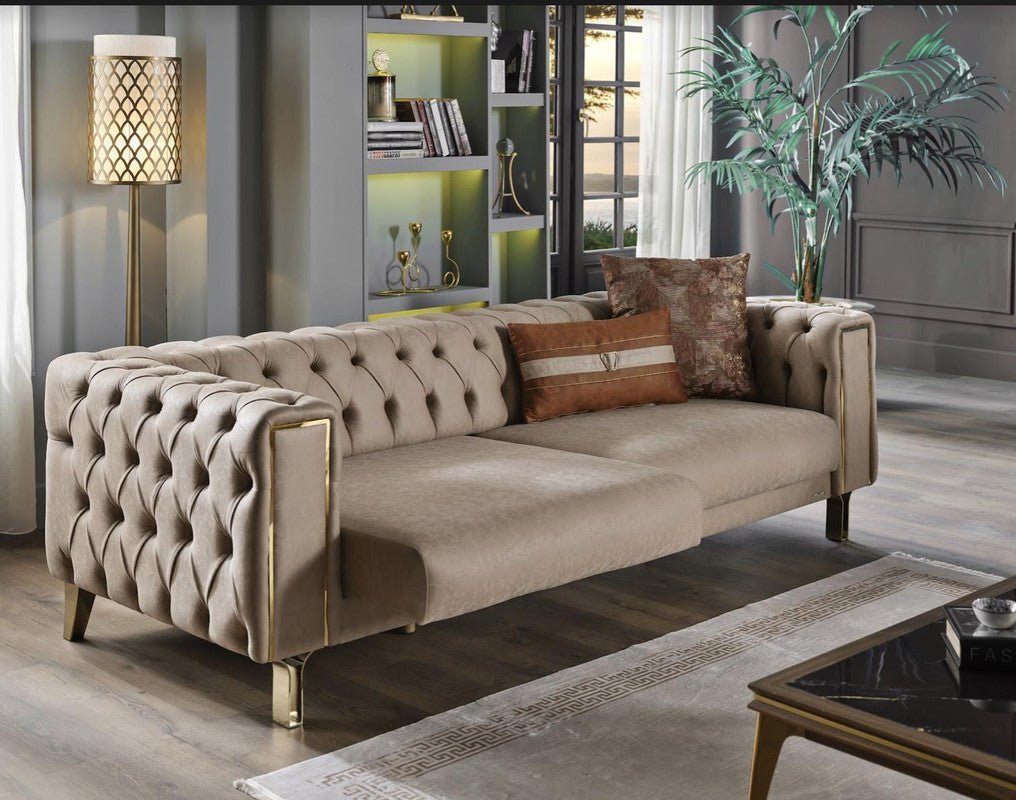 Montego 3 Seat Sleeper Sofa by Bellona - Berre Furniture