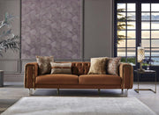 Montego Love Seat by Bellona DARK BRICK
