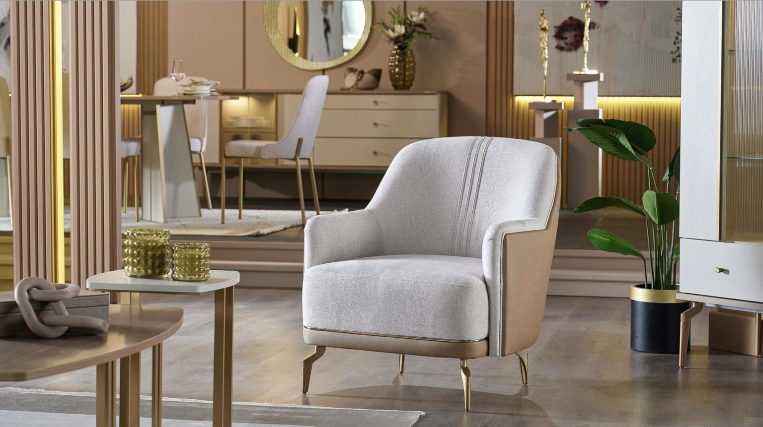 MONTELLA Accent Chair (ROME VIZON) by Bellona - Berre Furniture