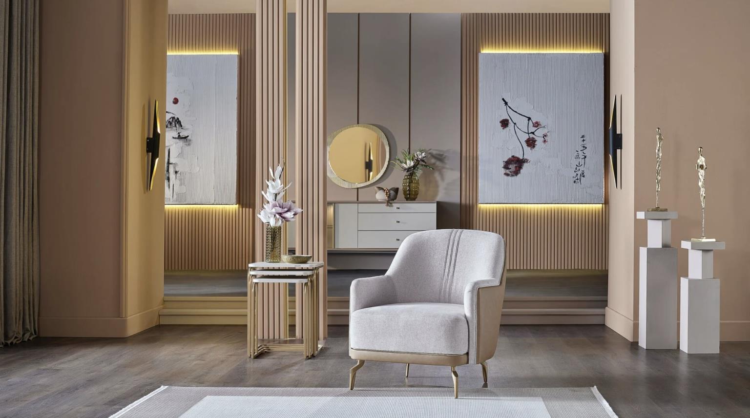 MONTELLA Accent Chair (ROME VIZON) by Bellona - Berre Furniture