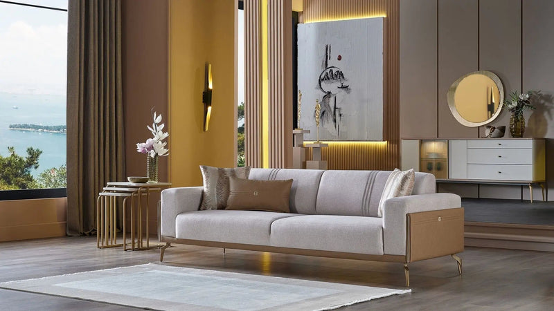 MONTELLA Loveseat (ROME VIZON) by Bellona - Berre Furniture