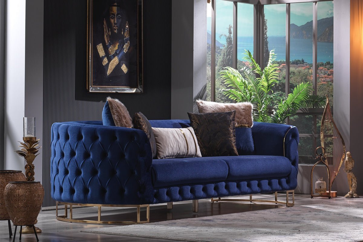 MONTREAL Loveseat Loveseat Blue