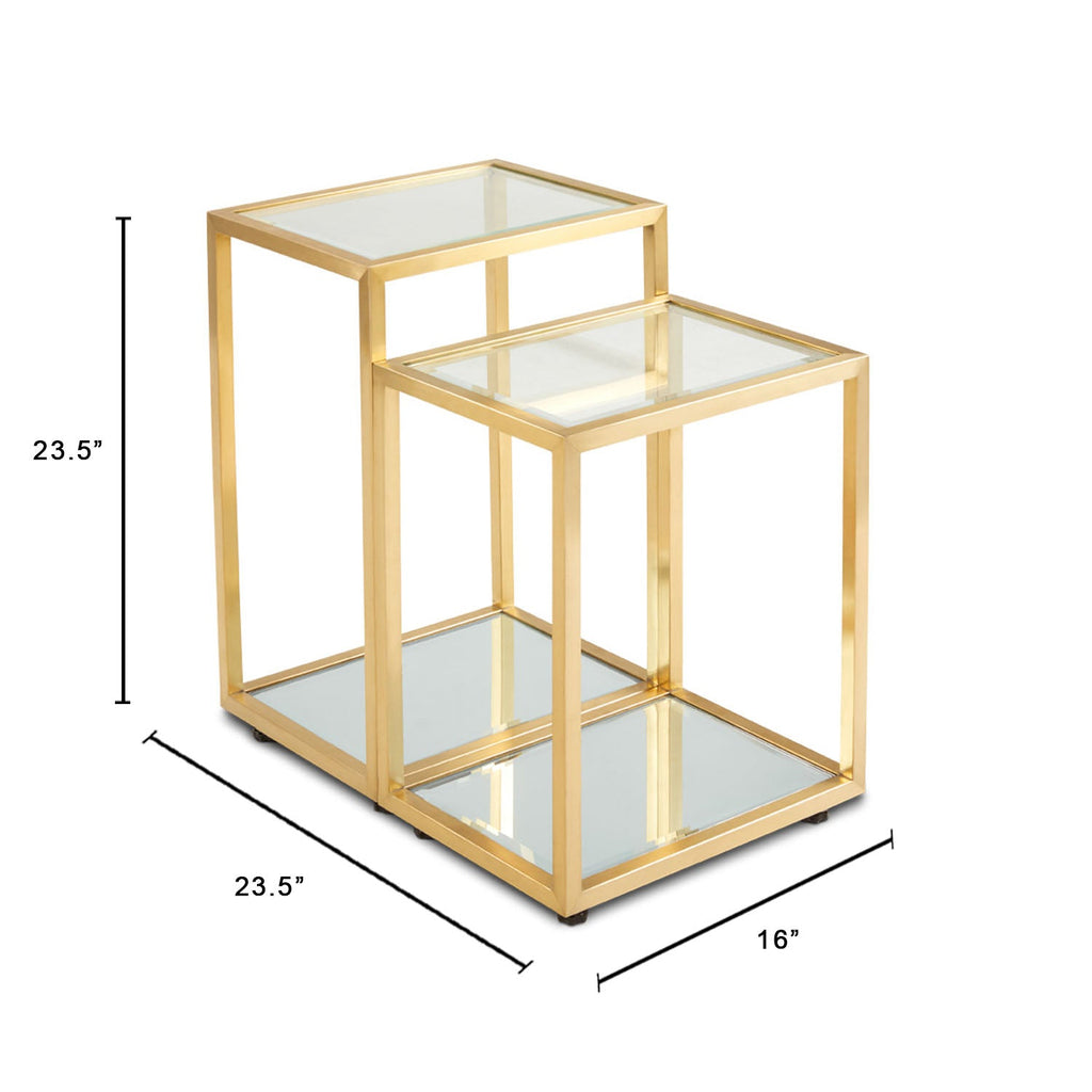 Multi Level Table Rows MULTI-LEVEL End Tables - Berre Furniture