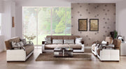 Natural Living Room Set Sofa Loveseat Armchair by Bellona NAOMI L.BROWN