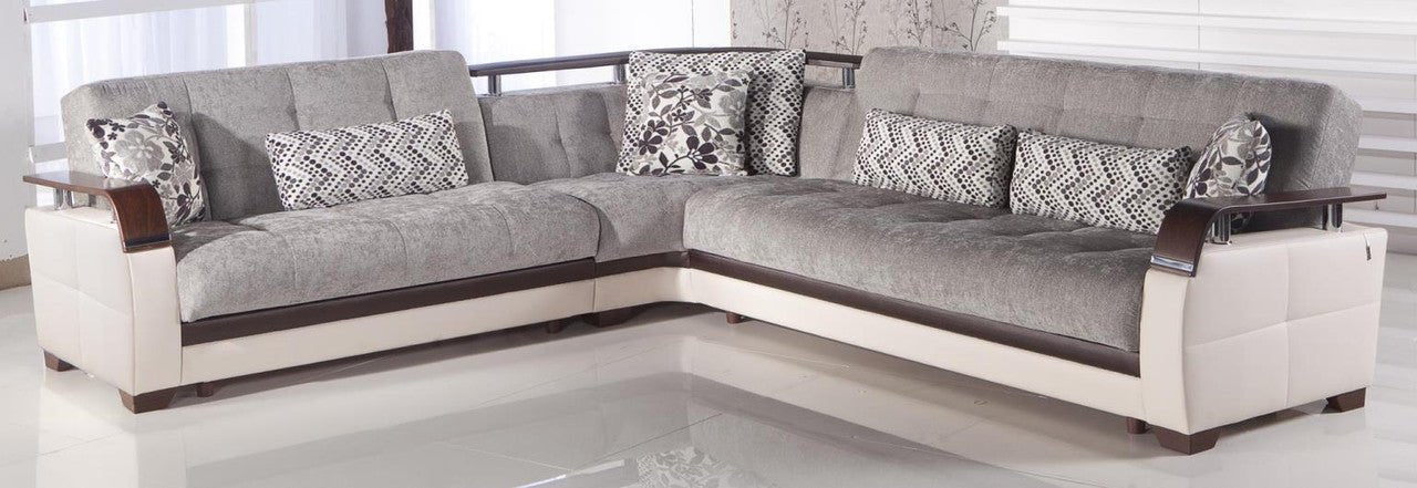 Natural Sleeper Sectional by Bellona