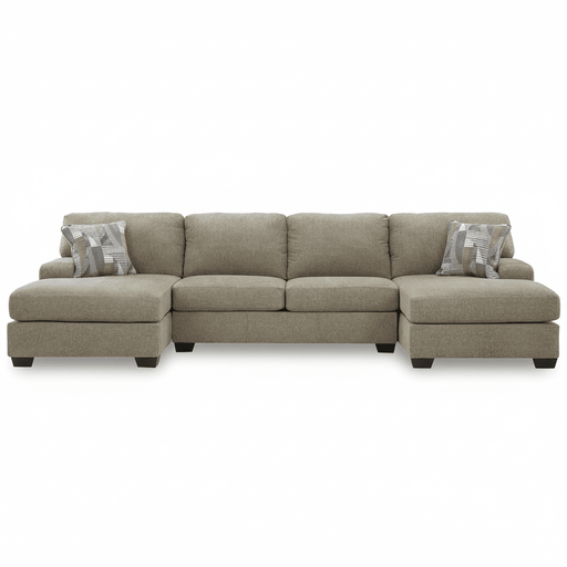 Newellen 3-Piece Sectional with Double Chaise Default Title