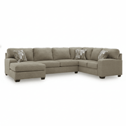 Newellen 3-Piece Sleeper Sectional with Chaise Right Chaise