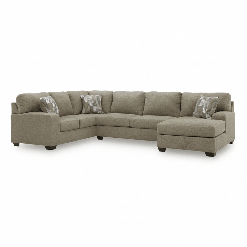 Newellen 3-Piece Sleeper Sectional with Chaise Left Chaise