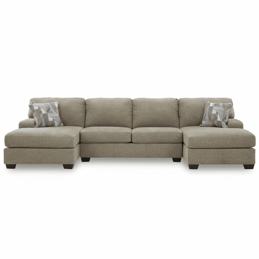 Newellen 3-Piece Sleeper Sectional with Double Chaise Default Title