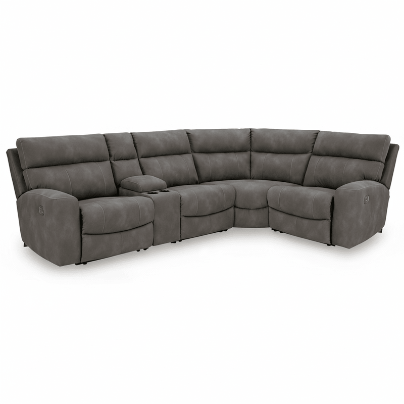 Next-Gen Durapella 5-Piece Power Reclining Sectional 132"