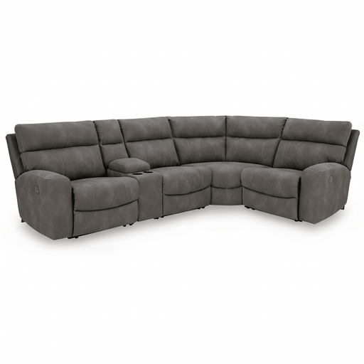 Next-Gen Durapella 5-Piece Power Reclining Sectional 132"