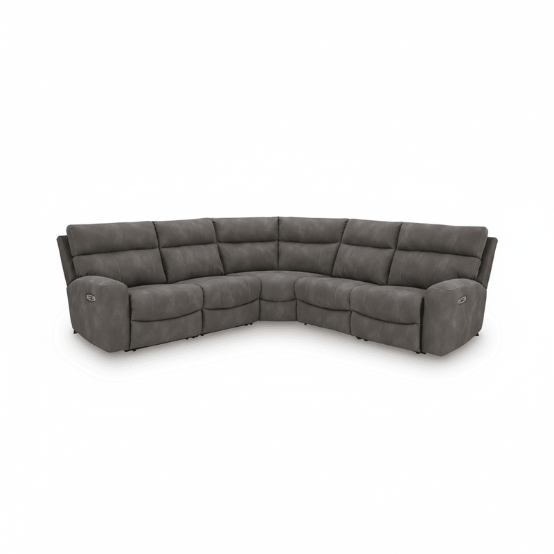 Next-Gen Durapella 5-Piece Power Reclining Sectional 118"