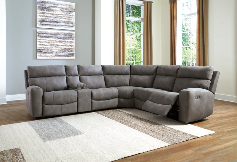 Next-Gen Durapella 6-Piece Power Reclining Sectional