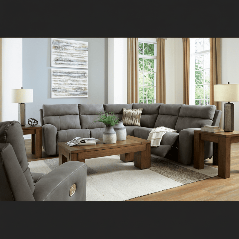 Next-Gen DuraPella Sofa, Loveseat and Recliner Slate