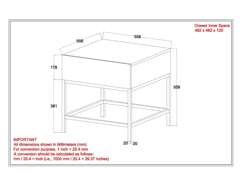 OJAS Accent Table - Berre Furniture