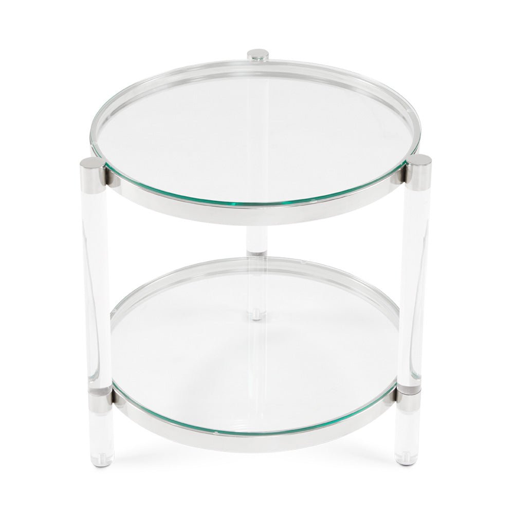 PALOMA End Tables Chrome