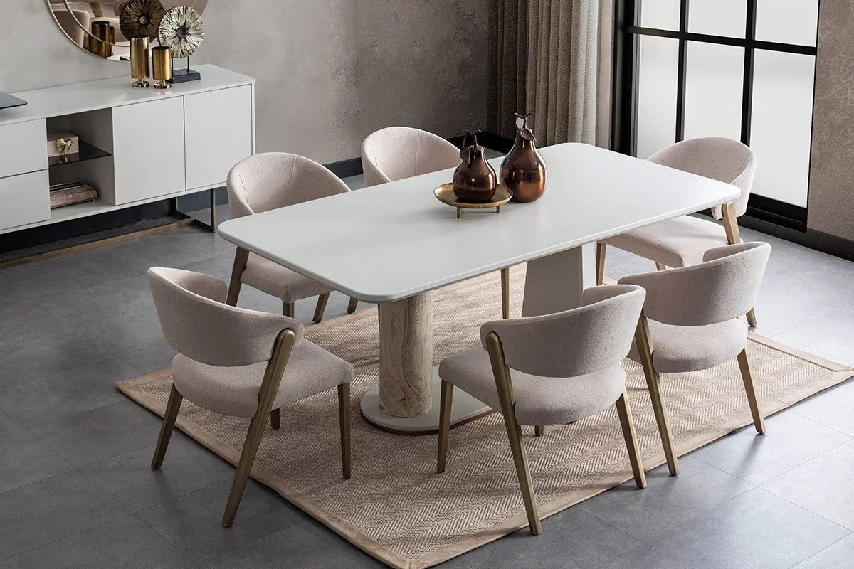 Pamukkale Dining Table - Berre Furniture