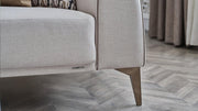Pandora Love Seat (Fox Cream) by Bellona